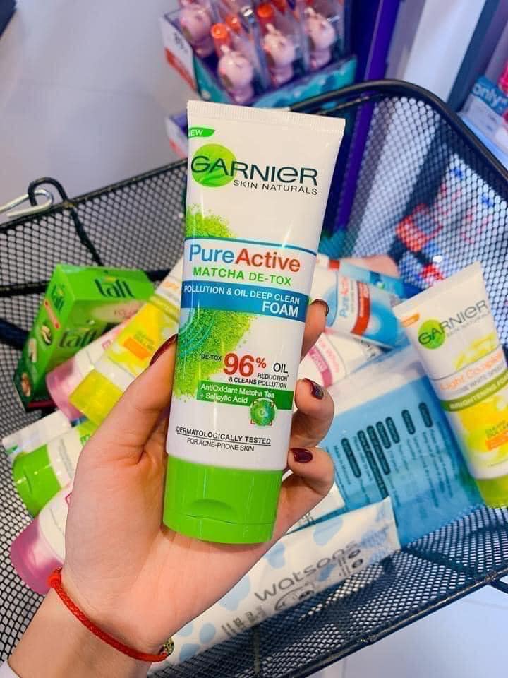 sữa rửa mặt GARNIER Thái Lan