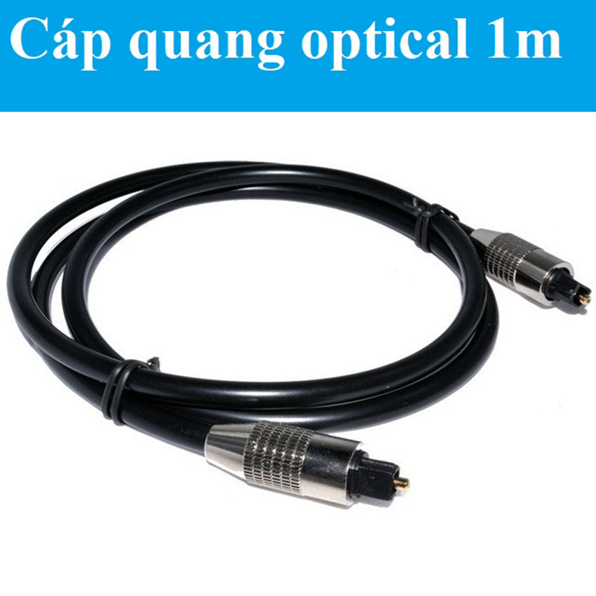 Cáp âm thanh quang Optical dài 1M cao cấp