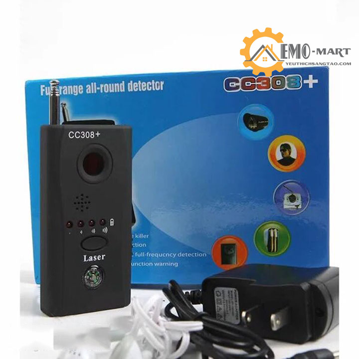 [FreeshipMAX] Máy phát hiện thiết bị nghe lén, camera ghi hình CC308+