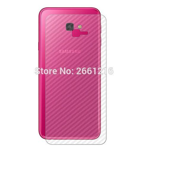 Bộ 3 tấm dán lưng mặt sau vân Carbon 3D cho Samsung Galaxy J4+ Plus / Samsung Galaxy J4 Core