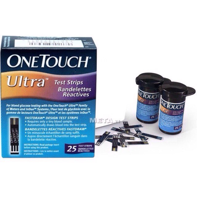 Que thử đường huyết One Touch Ultra