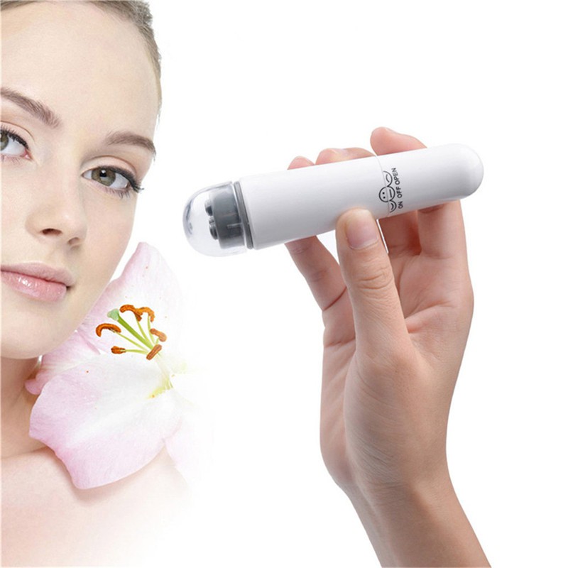Máy mát xa mini máy cầm tay massage dạng bút điện mát xa mắt 4 đầu (10x2,5cm) - Device Massager Mini