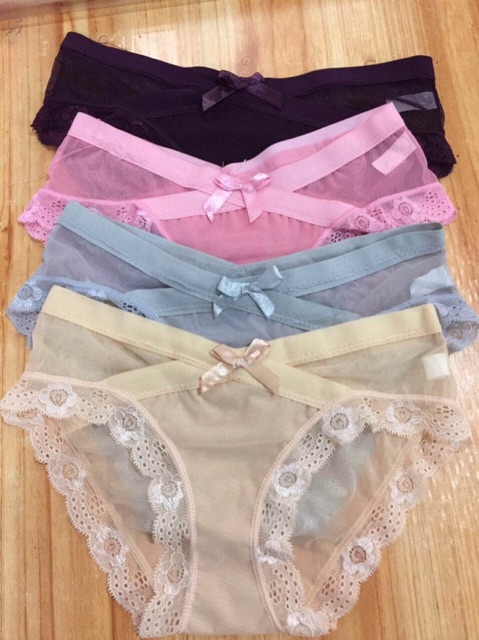 Quần Lót Nữ Ren Nơ Siêu Sexy