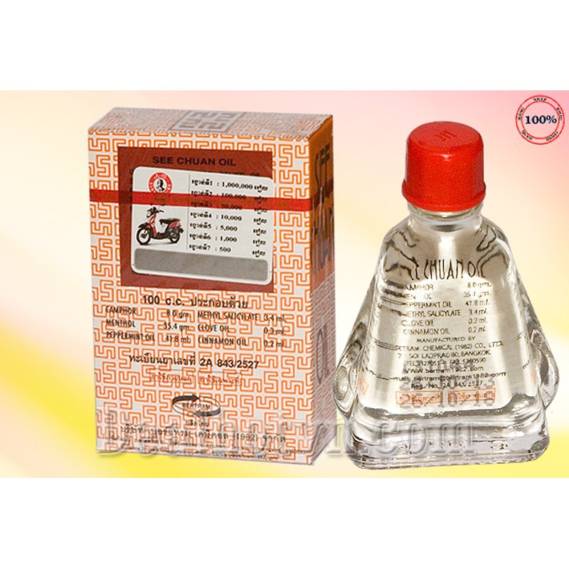 Dầu gió Thái nước trắng chai 7ml