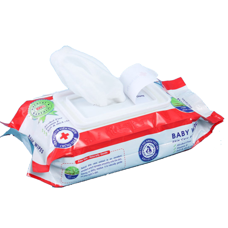 Bộ 6 khăn ướt Baby Wipes (bịch lớn)