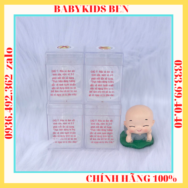 Núm Vú CACARA VUÔNG( núm ti ) chính hãng [lốc 12 cái]