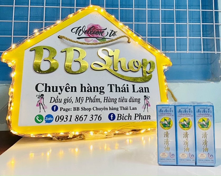 01 Dầu Nóng Cheng Cheng Thái Lan 5ml