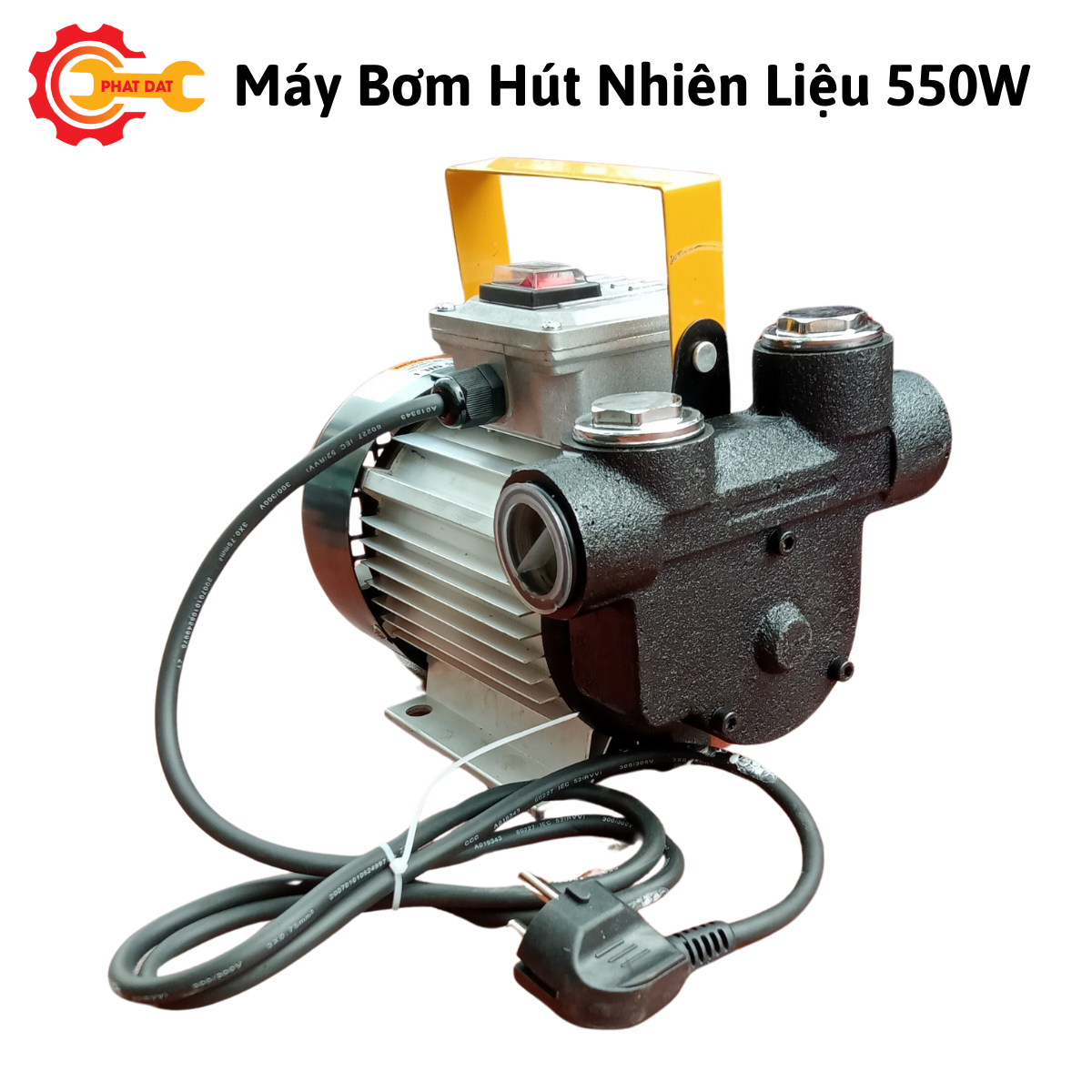 Máy Bơm Hút Dầu Nhớt Nhiên Liệu Đa Năng Công Suất 550W Điện 220V - Động Cơ Lõi Đồng - Bảo Hành 6 Tháng Lưu Lượng Bơm 40L/Phút Hút Sâu 4M Đẩy