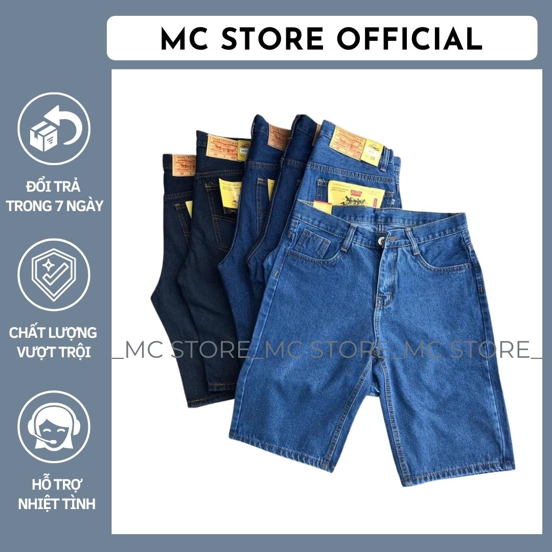 Quần Short Chất Liệu JEAN Cao Cấp Phong Cách MC-STORE