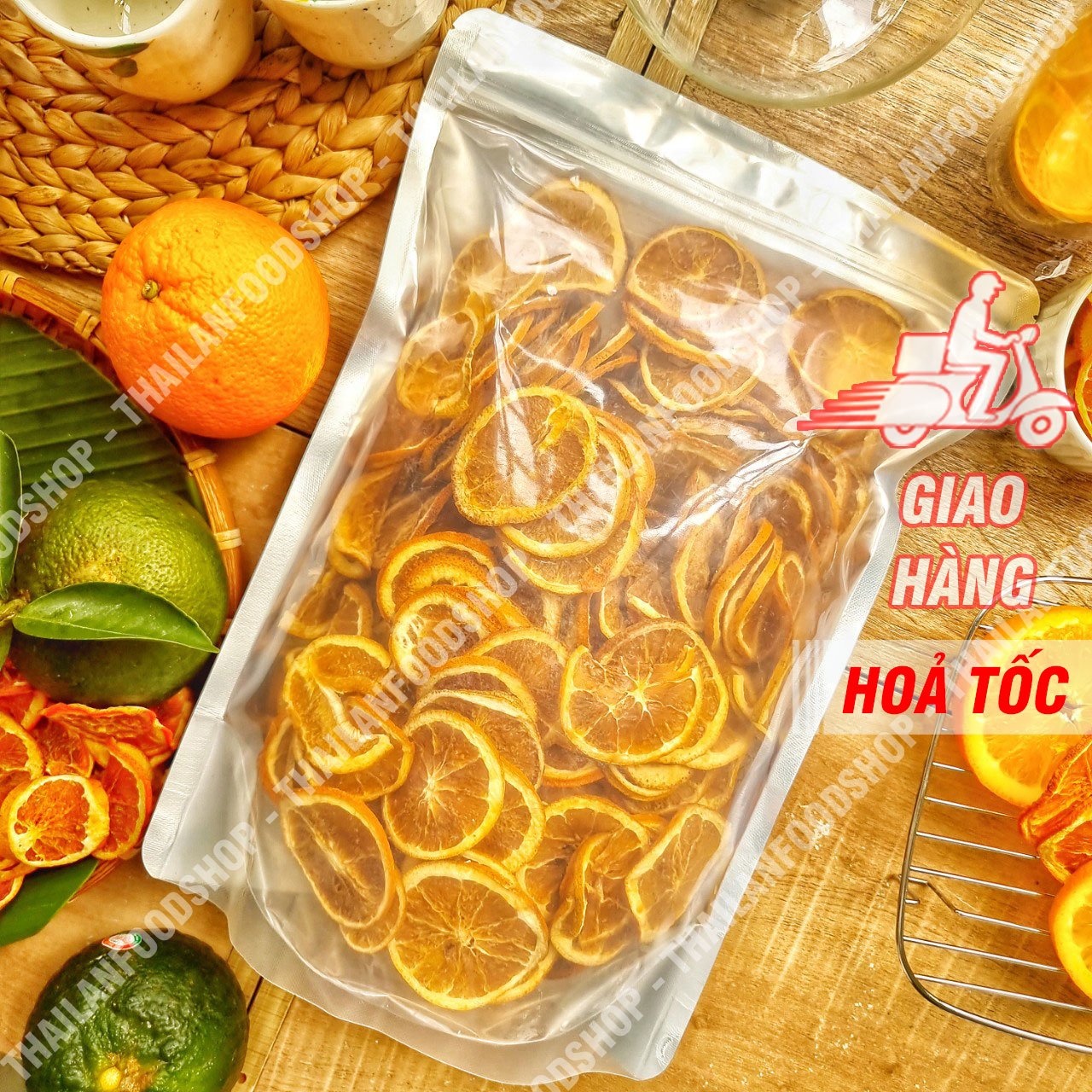 Cam Lát Sấy Khô Túi -500gram