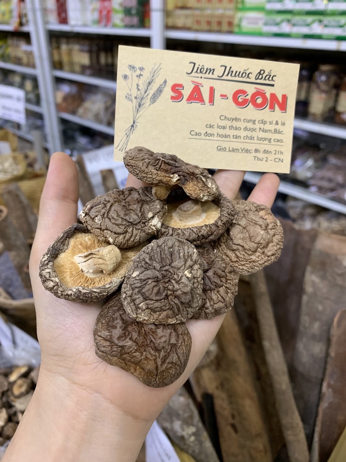 [HCM]NẤM ĐÔNG CÔ ĐEN 100Gram