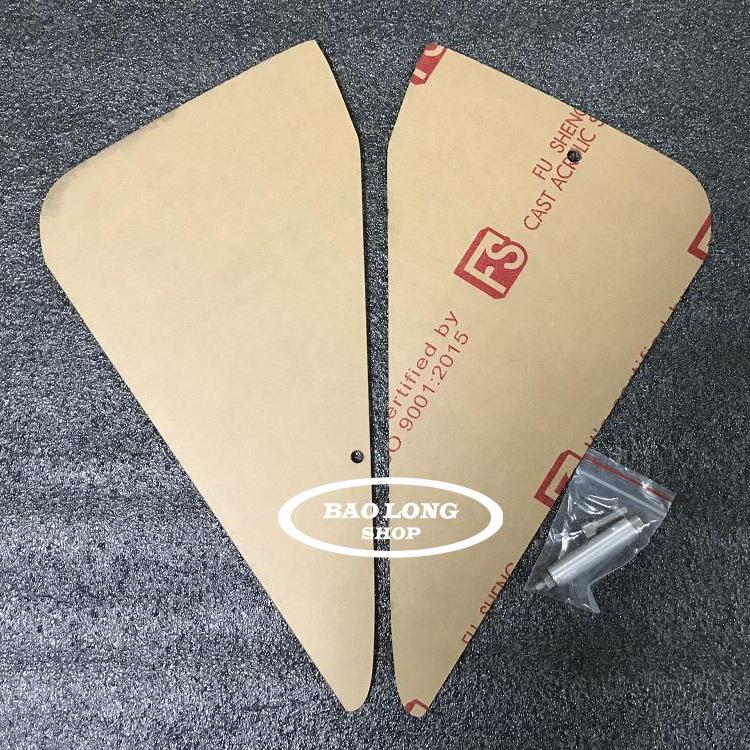 Meca trong suốt Ốp hông xe Raider,Satria fi