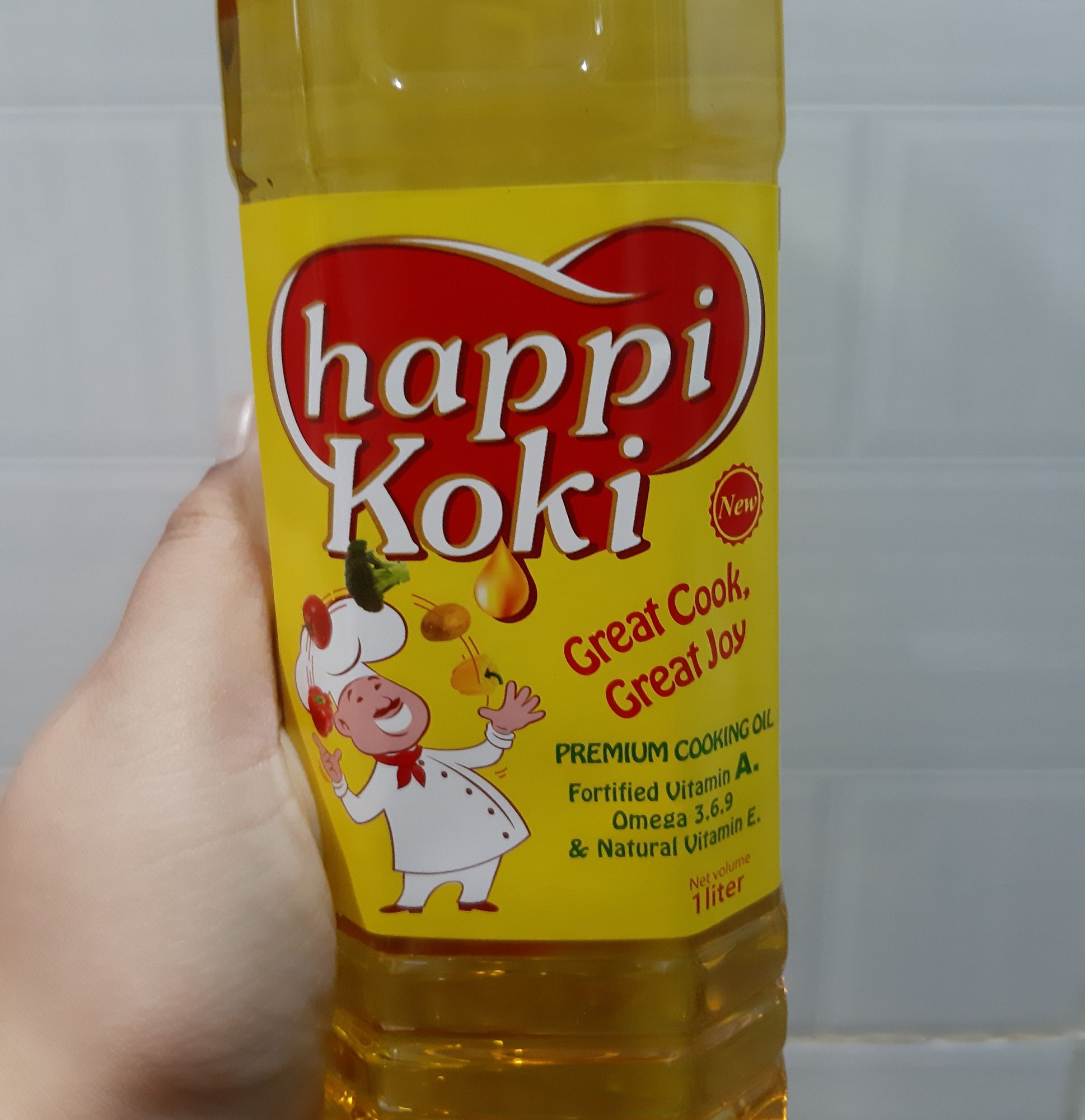 [HCM]Dầu Happi Koki 1 lít