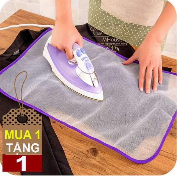 Mua 1 Tặng 1. Lưới Ủi Quần Áo, Chống Cháy, Hư Vải, Sờn Vải, Mất Màu