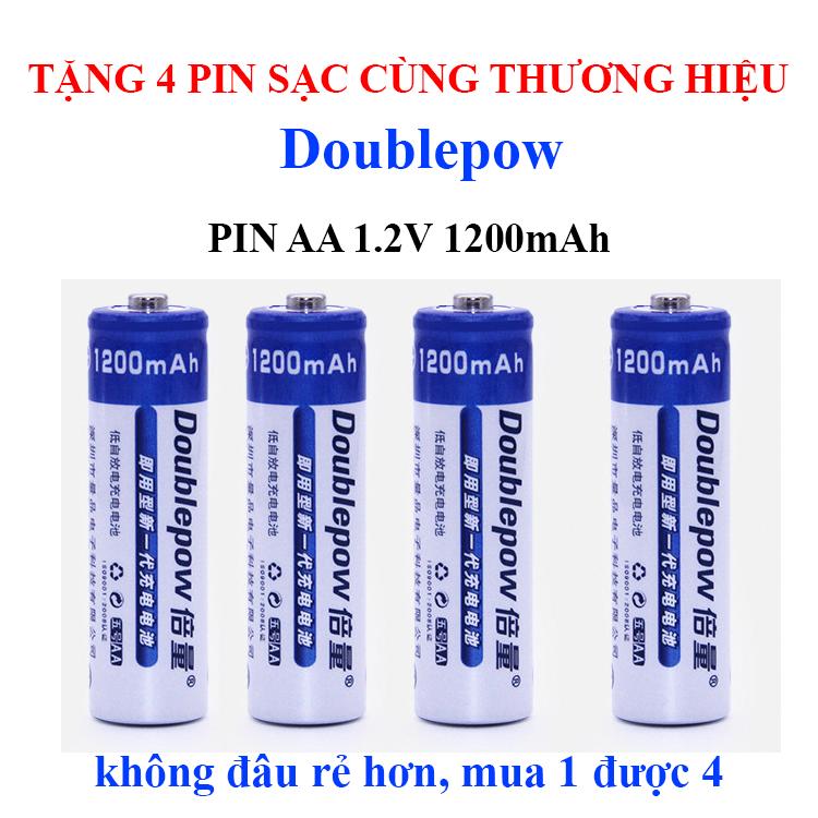 Bộ sạc pin AA/ AAA – Tặng 4 cục pin sạc