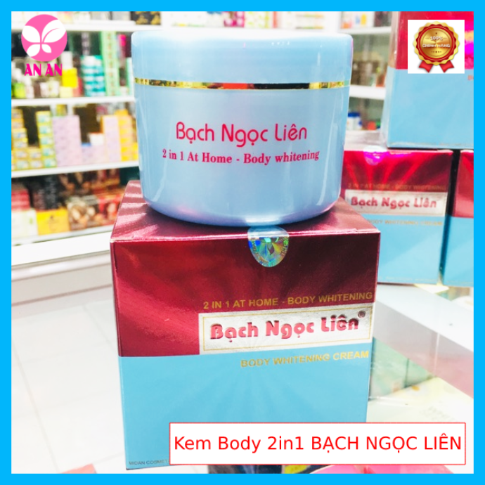 Kem Body Bạch Ngọc Liên 2in1 Trắng da hiệu quả - Kem Bạch Ngọc Liên Mi Đan