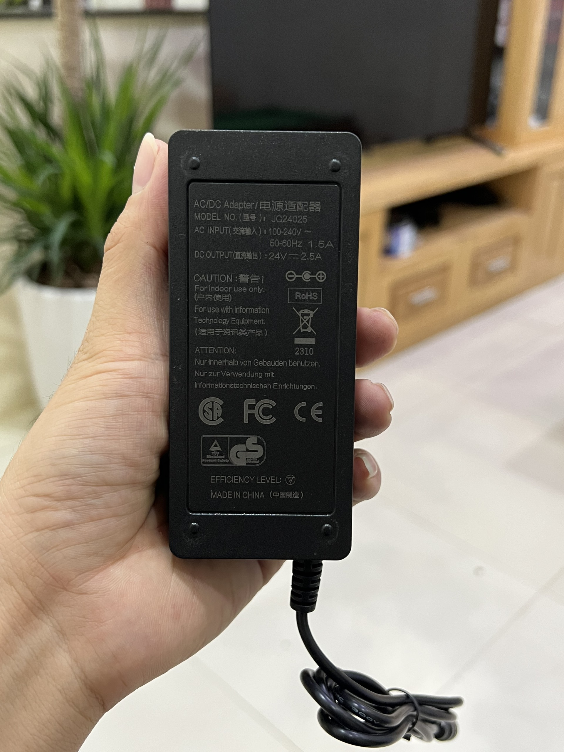 adaptor nguồn 24v 2.5a 60w loại tốt