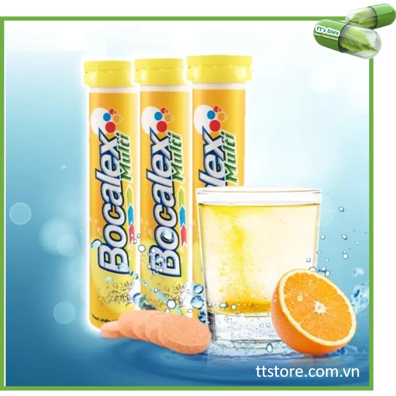 [HCM]Viên sủi BOCALEX MULTI DHG (Tuýp 20 viên) - Bổ sung vitamin [Beroca berroca berocca]