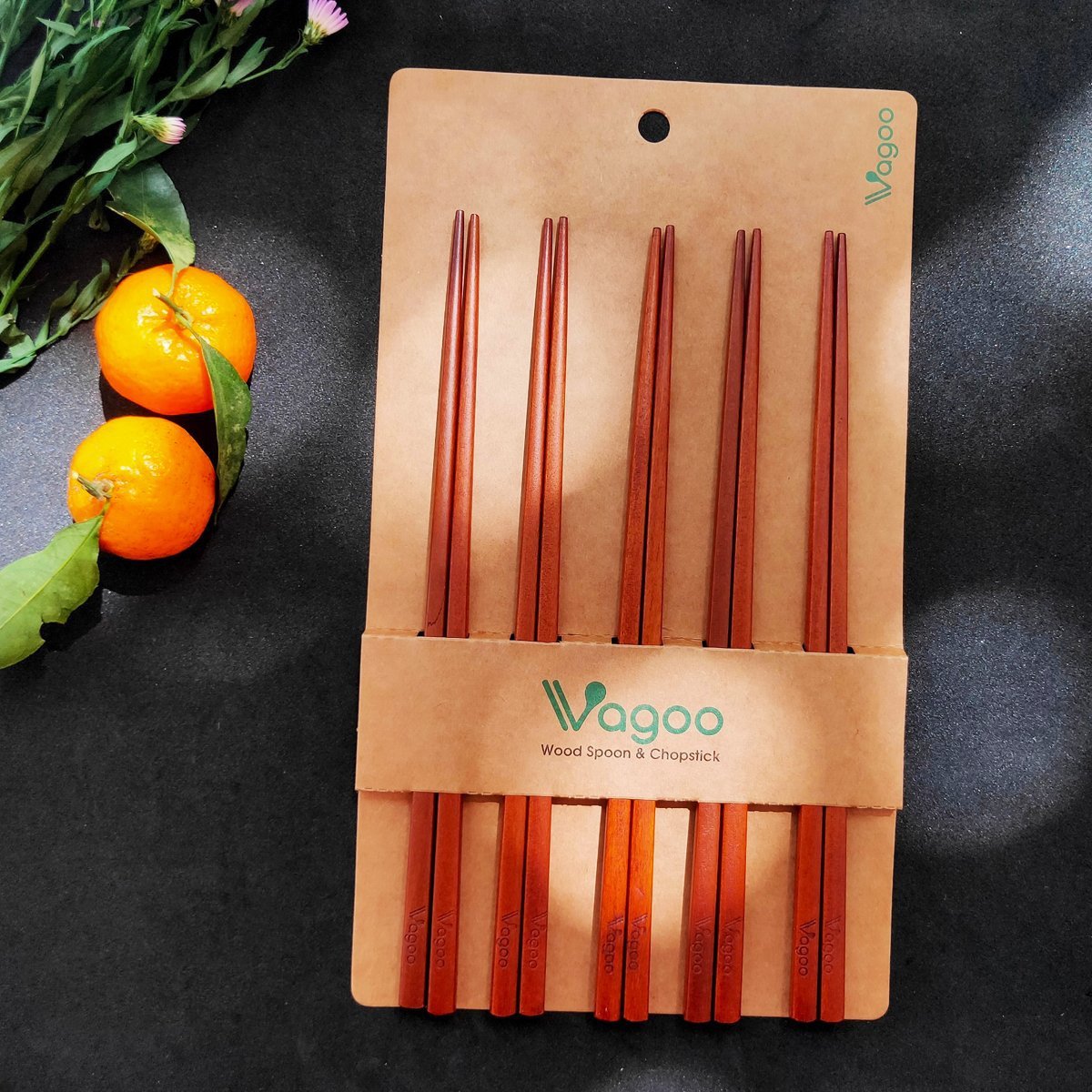 Vagoo - Đũa gỗ tự nhiên, sang trọng, tinh tế, an toàn