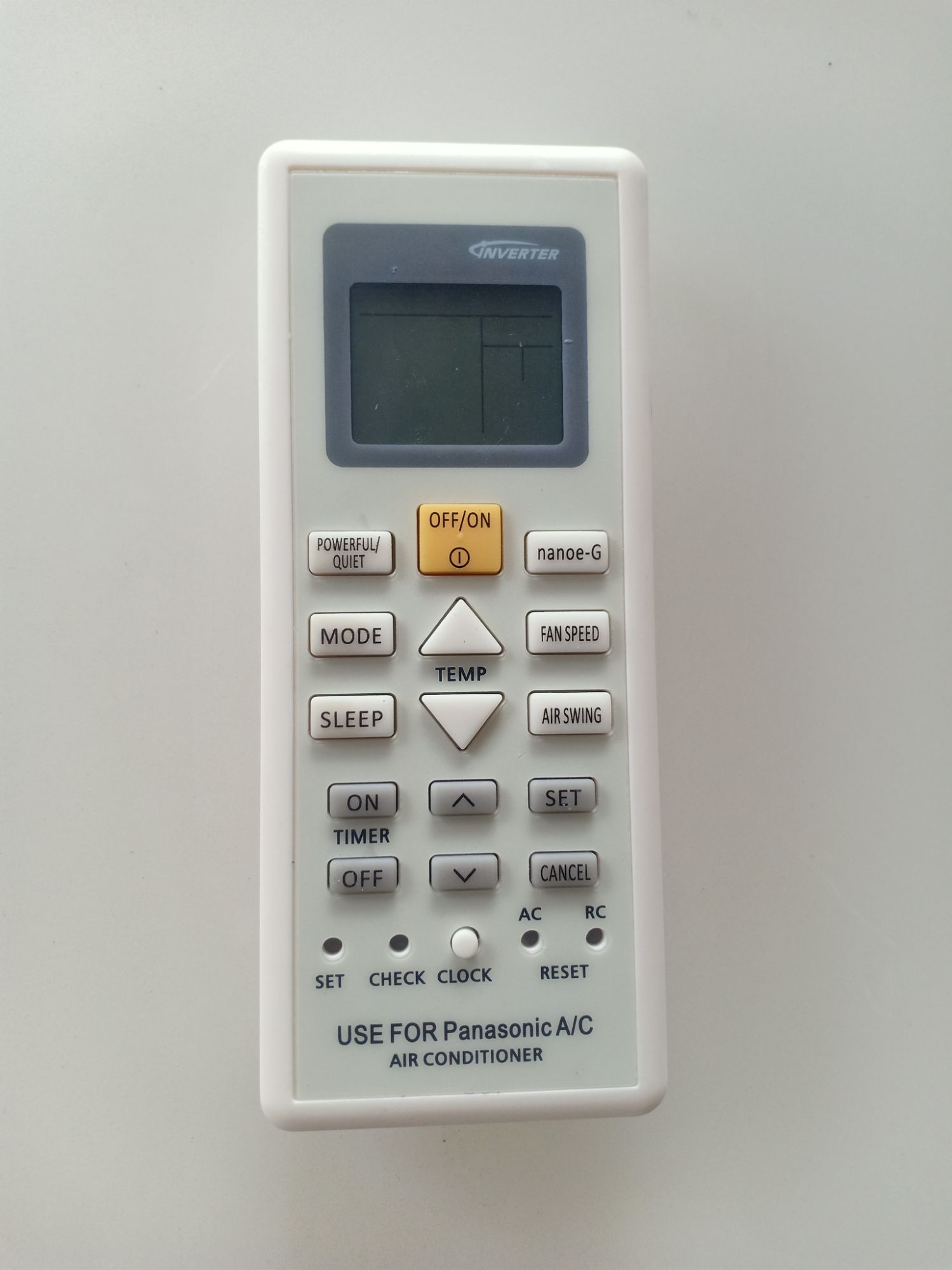 remote máy lạnh Panasonic