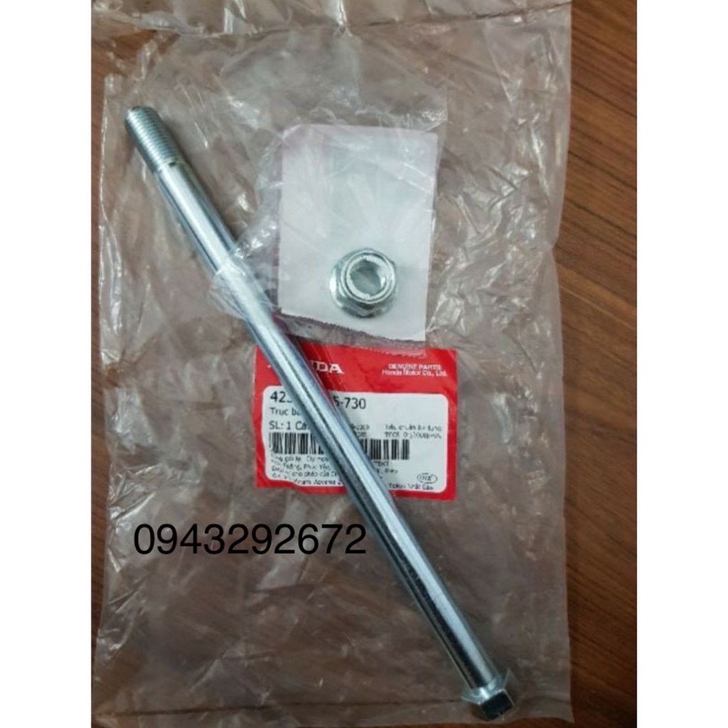 Trục trước, sau, càng honda