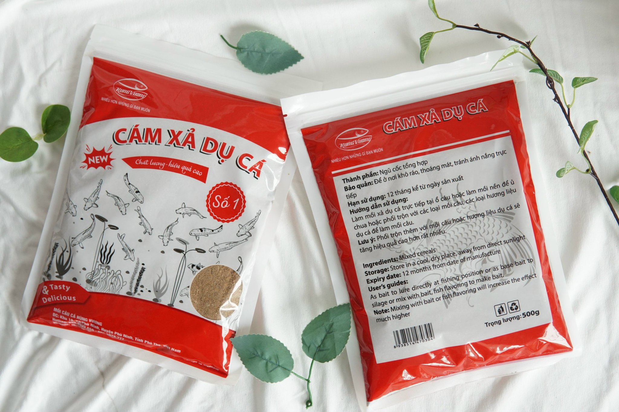 Cám xả dụ cá số 1 - Mồi câu cá Hùng Vương