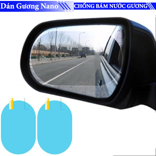 Tấm dán Nano chống bám nước cho gương ô tô - Nano chống nước gương chiếu hậu