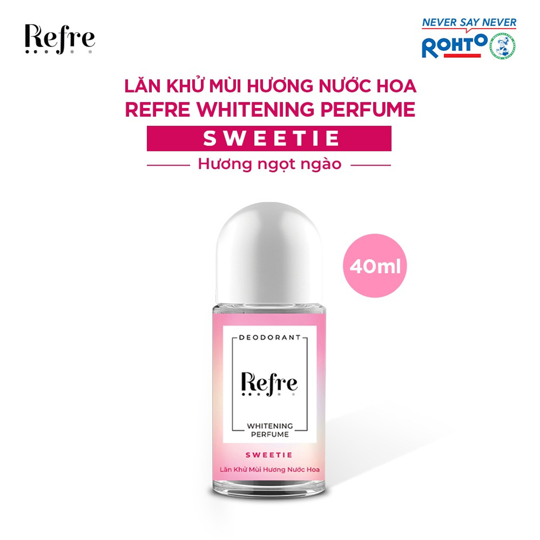 Lăn Khử Mùi Refre Whitening Perfume 40ml Hasaki Sản Phẩm Chính Hãng