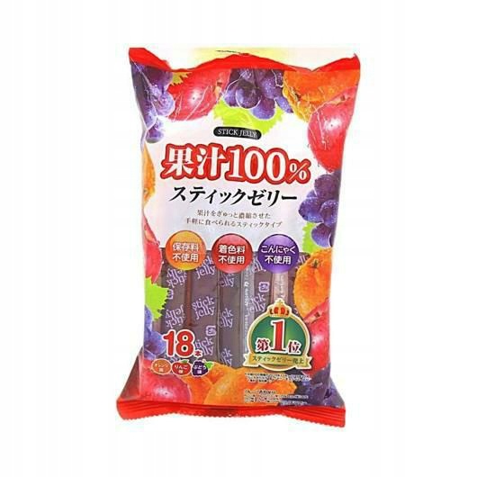 Thạch que Ribon 100% nước ép trái cây