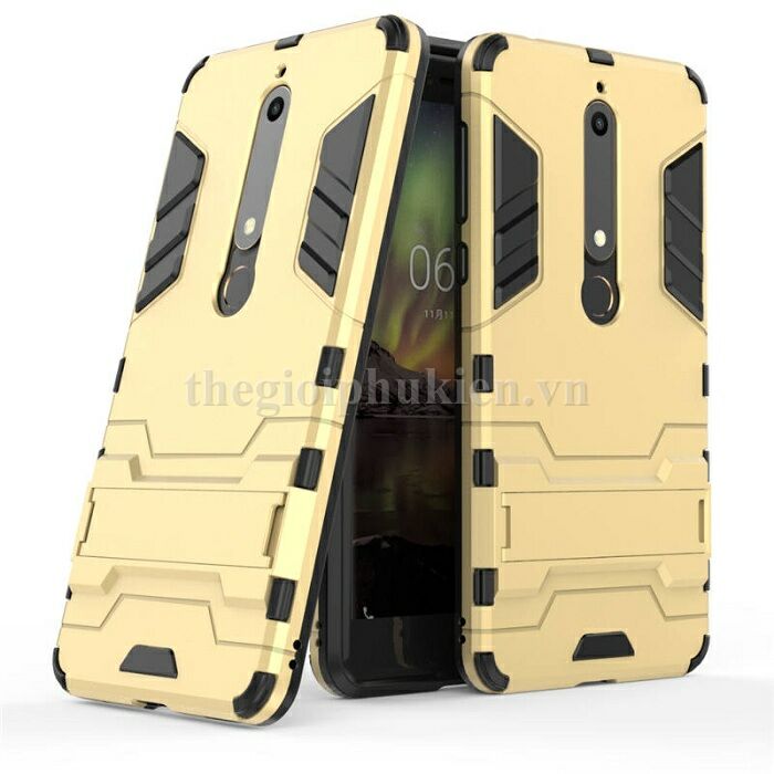 Ốp lưng chống sốc Iron Man cho Nokia 6.1