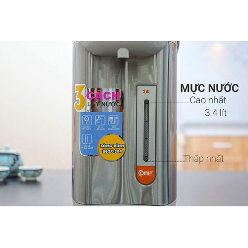Bình thủy điện comet CM-3217 (Dung tích 3.4 lít)