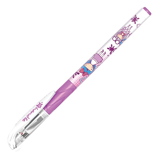 Bút gel 0.5mm thiên long điểm 10 tp-gel01 mực xanh, tím