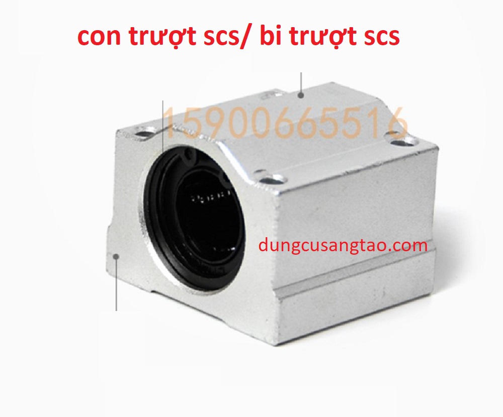 con trượt SCS / Bi trượt CNC SCS /SCS8UU/ SCS10UU/ SCS12UU/ SCS8LUU/ SCS10LUU/SCS12LUU