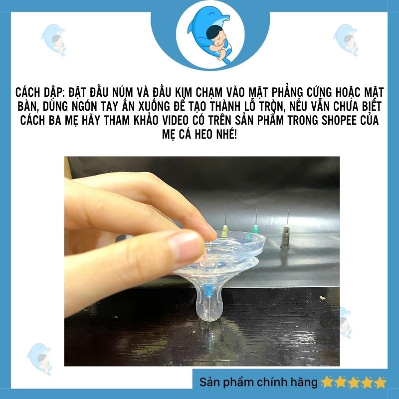 Dụng Cụ Đục Lỗ Núm Ti/Ty Giúp Sữa Chảy Thuận Lợi Hơn