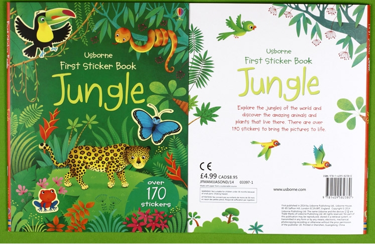 Usborne Sticker Book - Jungle