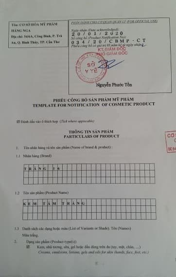 Kem tắm trắng TRĂNG 16 Hằng Nga