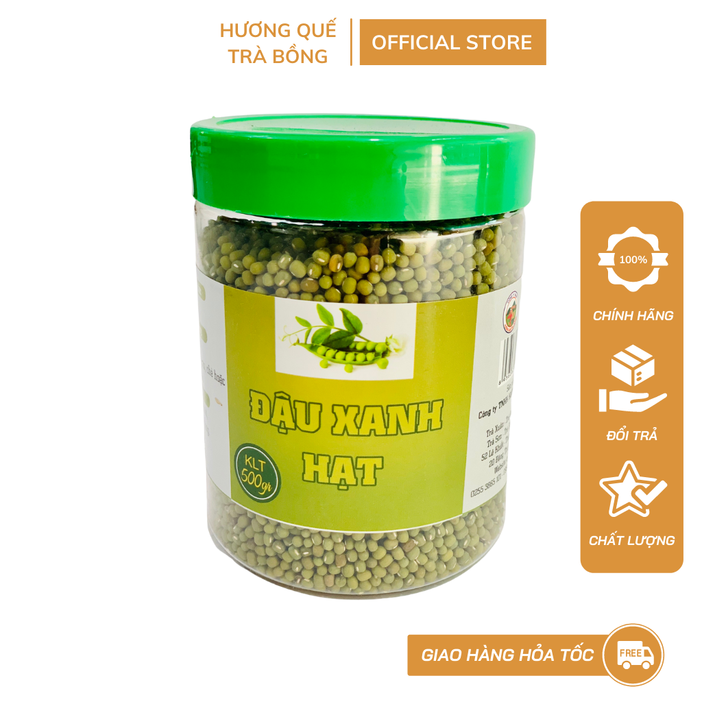 Đậu xanh 500gr (hạt bé)