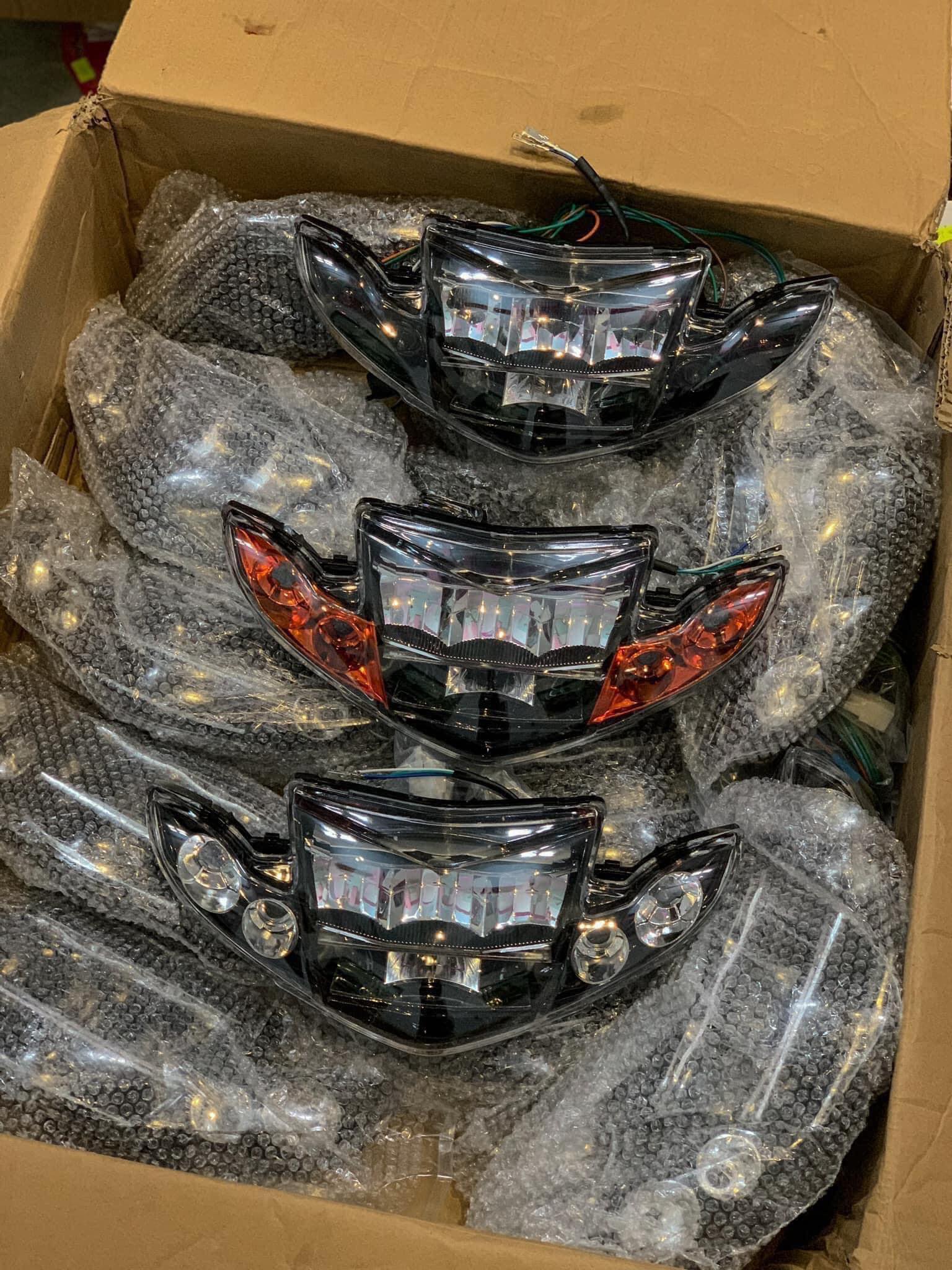 2-Stage Headlights Installed with Sirius 50-110Cc