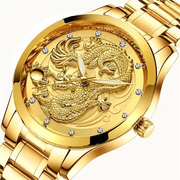 Đồng hồ rồng tặng vòng tì hưu
