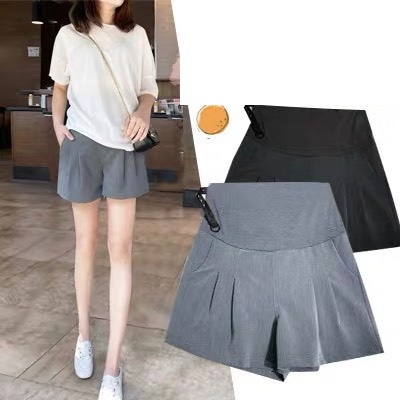 [Siêu Phẩm] Quần Sóc Bầu Xếp Ly, Chất Vải CS Cao Cấp 40-70kg