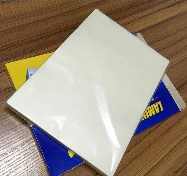 Màng Ép Plastic YIDU A4 55 Mic 100 Tờ Xấp