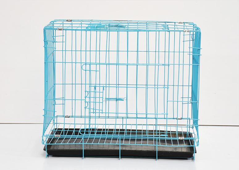 [HCM] Chuồng Chó Mèo Gấp Gọn Giá Rẻ Tặng Khay Vệ Sinh, Chuồng Nuôi Chó Mèo Sơn Tĩnh Điện