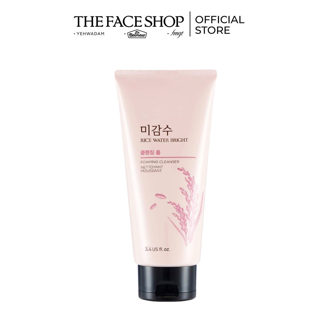 Sữa Rửa Mặt Làm Sáng Da Thefaceshop Rice Water Bright Cleansing Foam 100ml