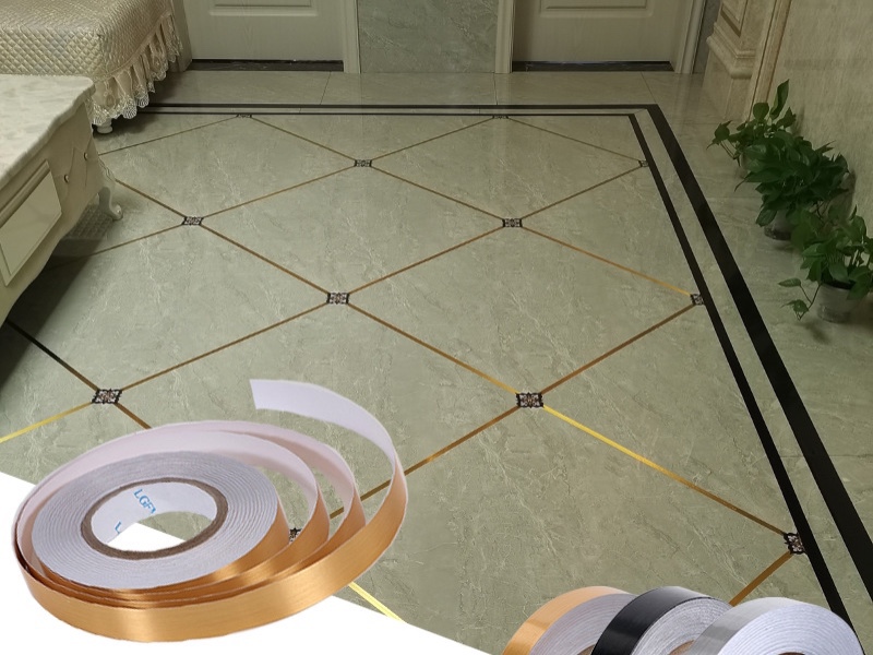 Cuộn chỉ dán viền gạch tường dài 20m,trang trí vách tường, nội thất gạch ốp lát không thấm nước, bụi bẩn- băng dính viền gạch men / gạch hoa dài 20m trang trí nhà cửa