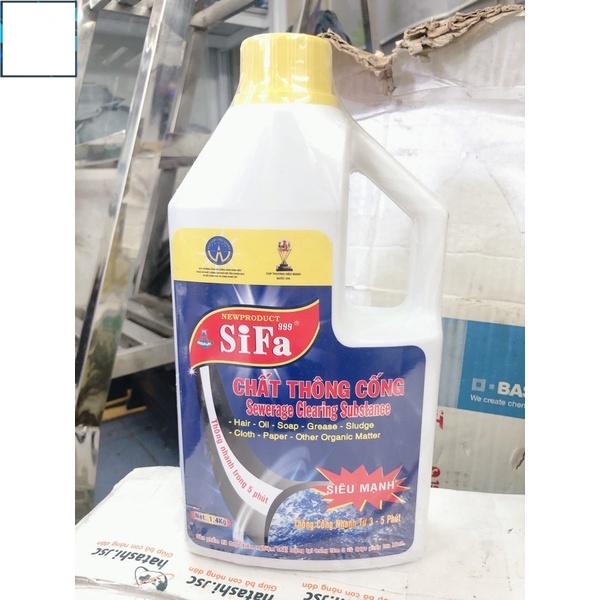 Thông cống, bồn cầu SIFA999 - 1400ml SIÊU MẠNH .