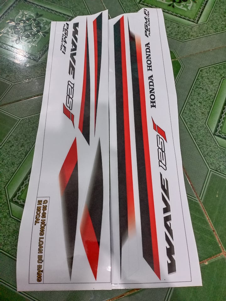 tem rời wave rsx 125i đỏ đen