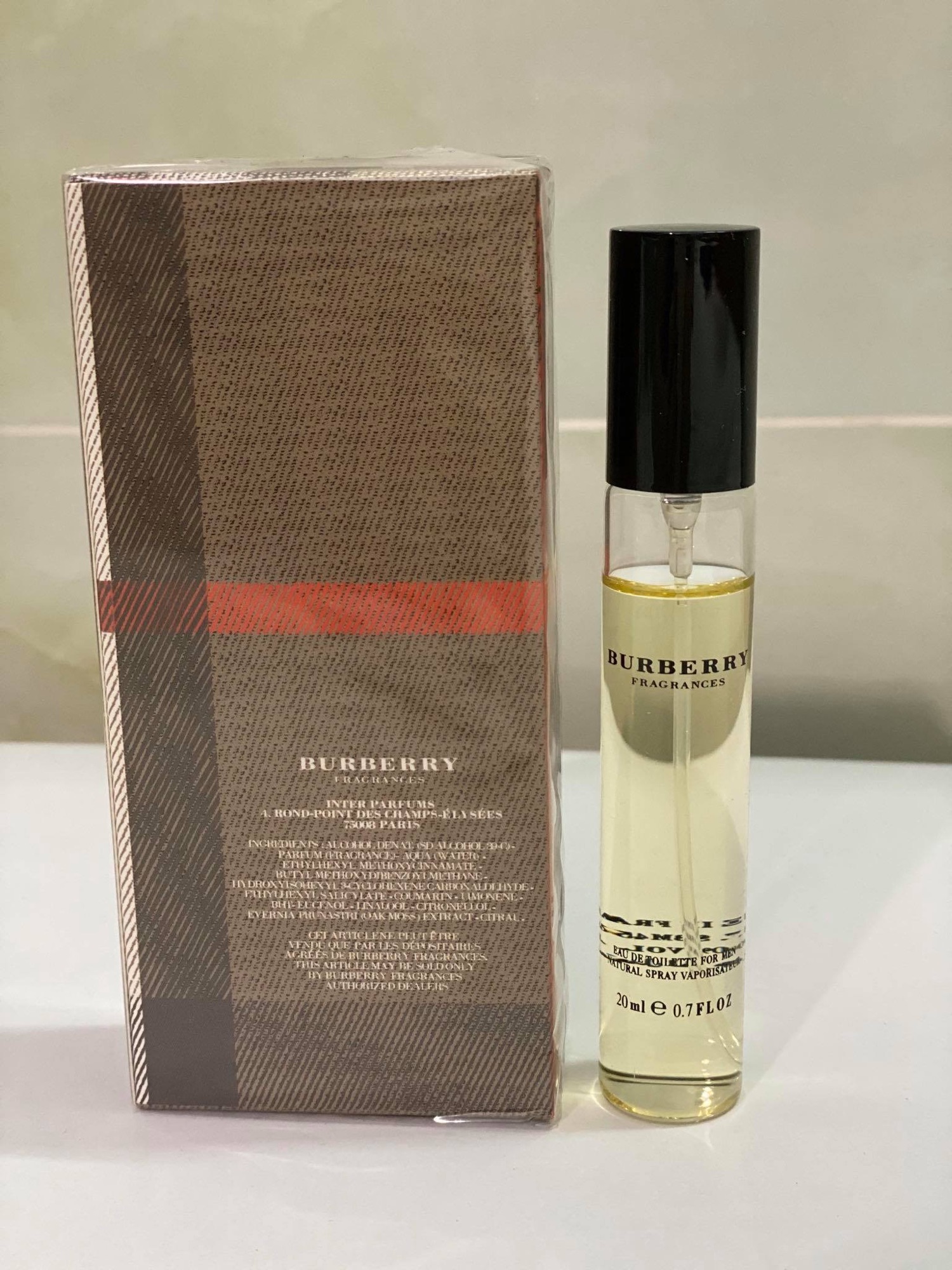 [HCM]Nước hoa mini bubberry 20ml