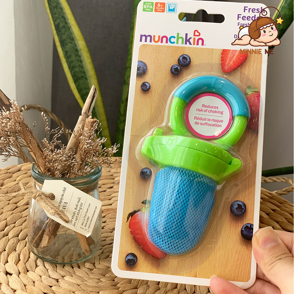 [XẢ HÀNG] Túi nhai ăn dặm chống hóc Munchkin