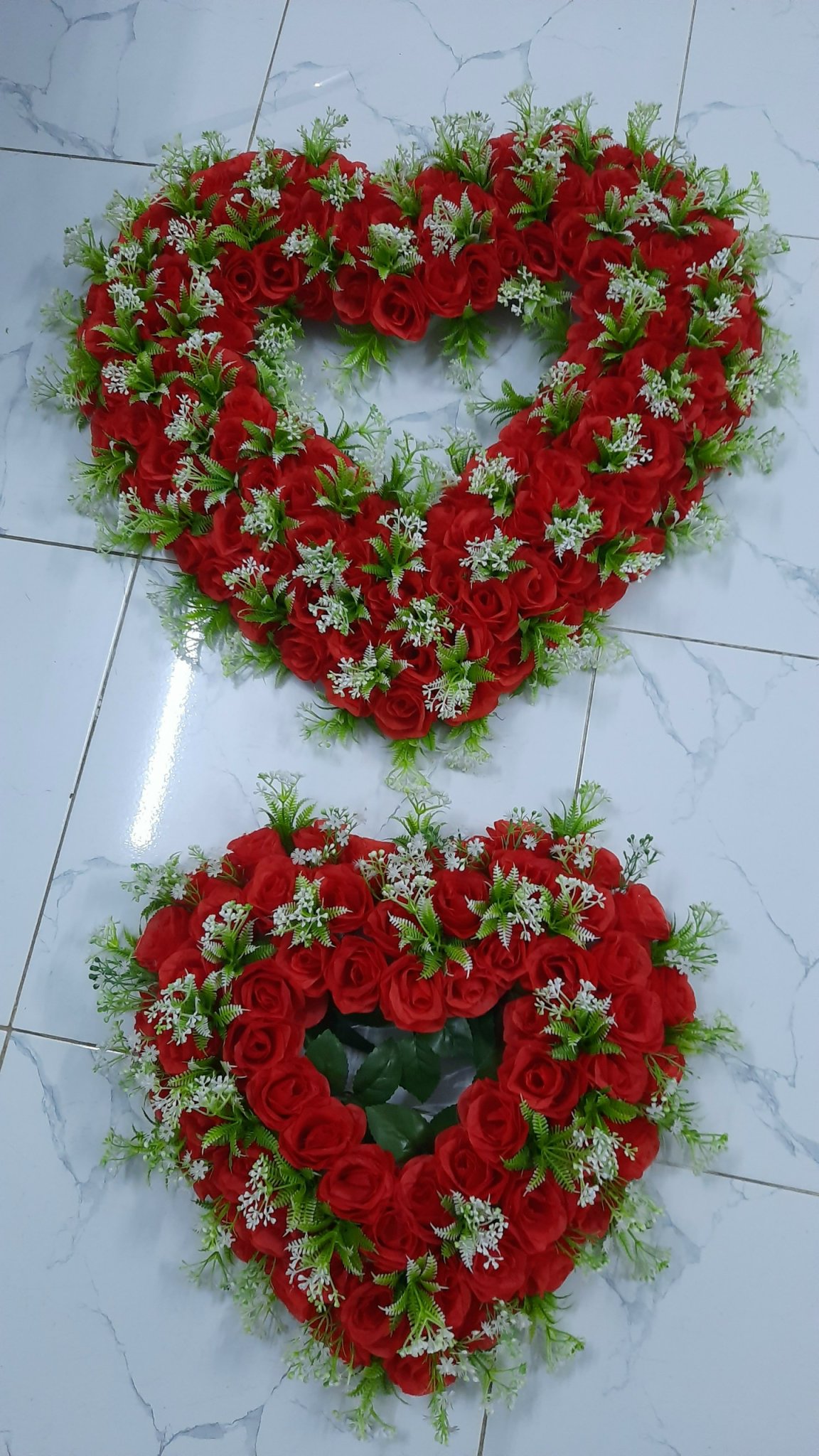 BÔNG HOA TRANG TRÍ XE CƯỚI RƯỚC DÂU (TIM 5)