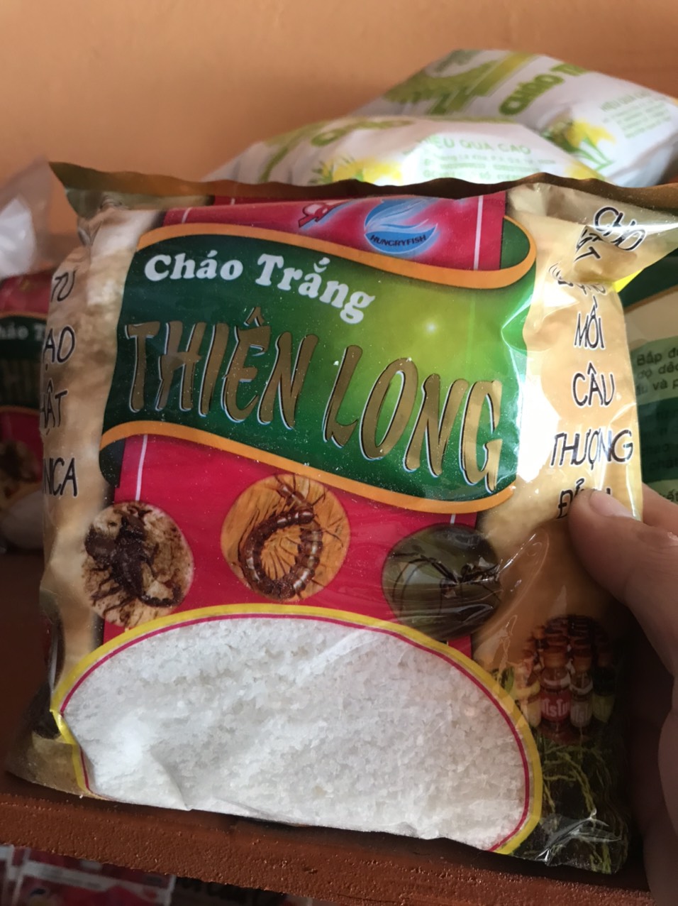 Mồi câu cá cháo trắng Thiên Long